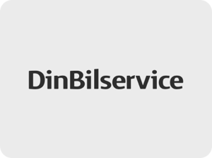 Dinbilservice logo wrapped