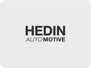 Hedin Automotive logo wrapped